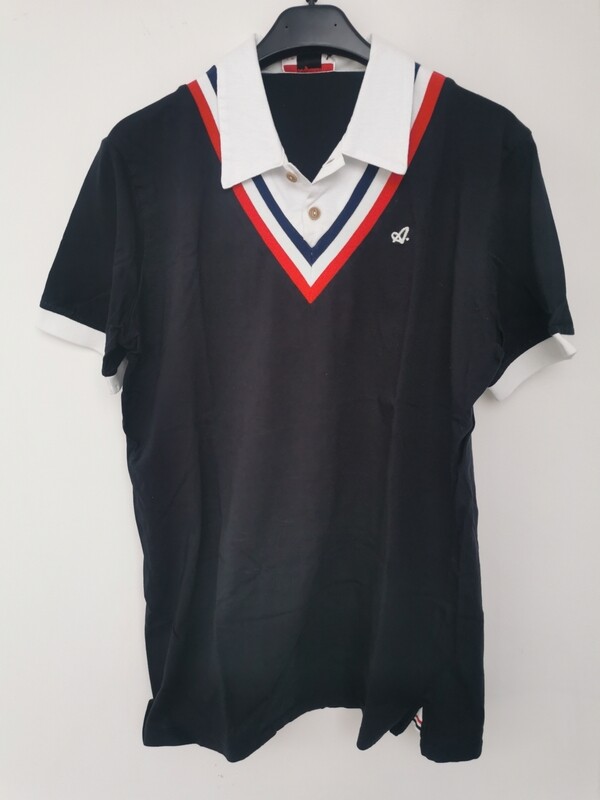 Polo tennista vintage in jersey