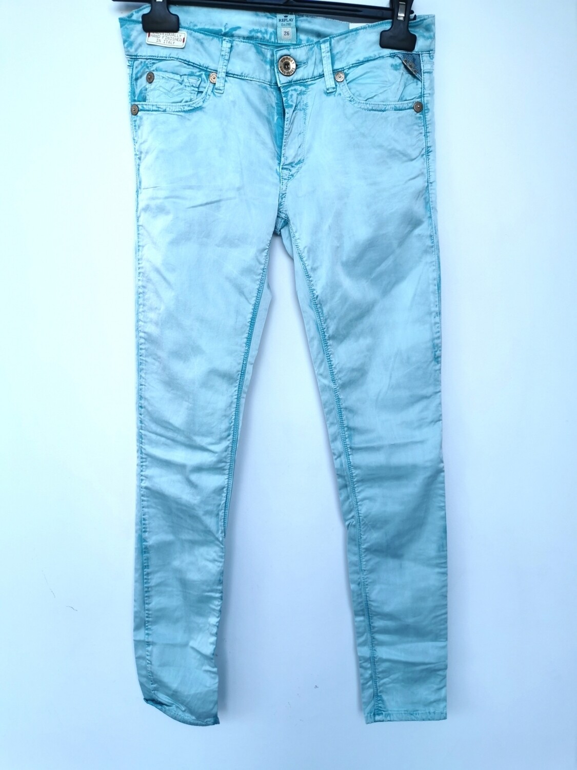 Pantalone in raso skinny