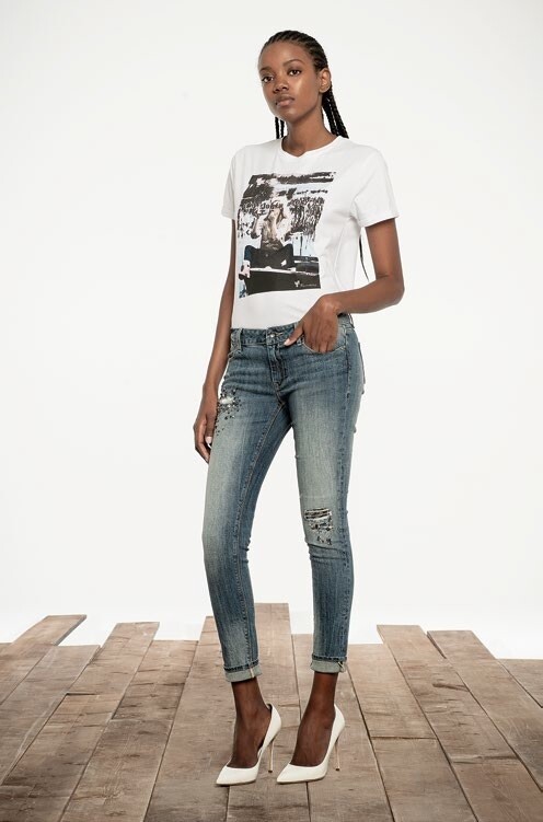 Jeans super slim a vita alta jkaty4