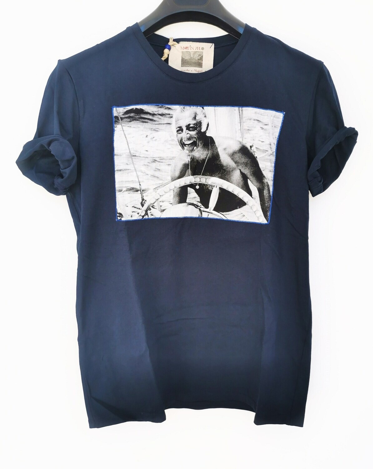 T-shirt stampa Gianni Agnelli
