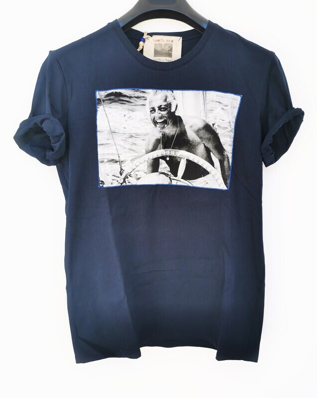 T-shirt stampa Gianni Agnelli