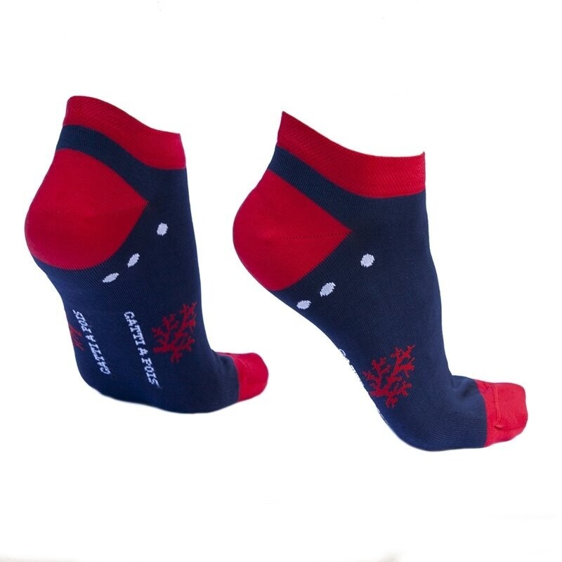 Calze fantasmini GATTI A POIS unisex