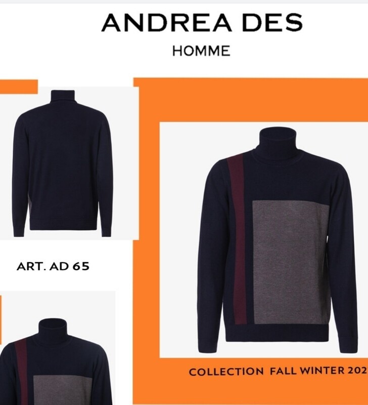 Maglia dolcevita in morbida viscosa