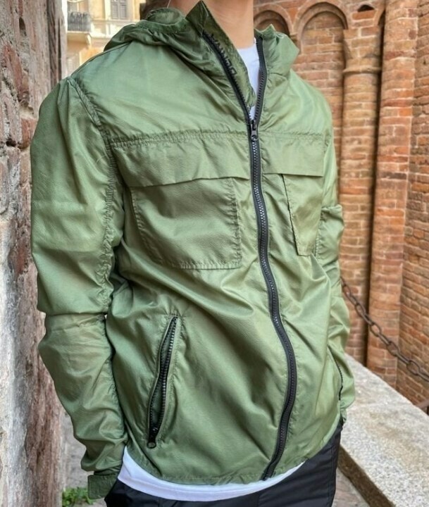 K-way richiudibile, Size: S, COLOR: Verde militare
