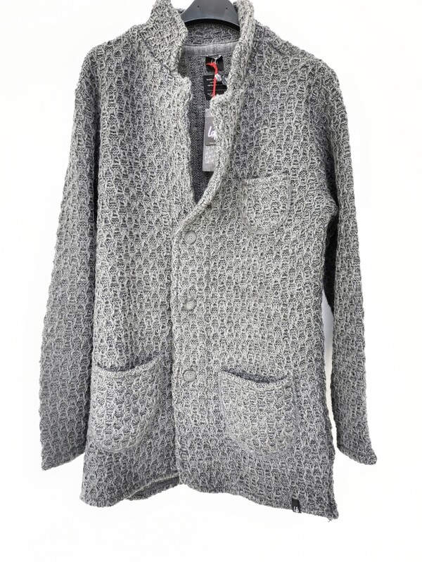 Giacca lunga in maglia