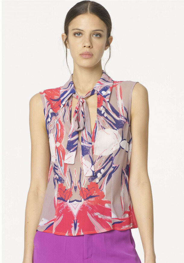 Top Fracomina multicolor