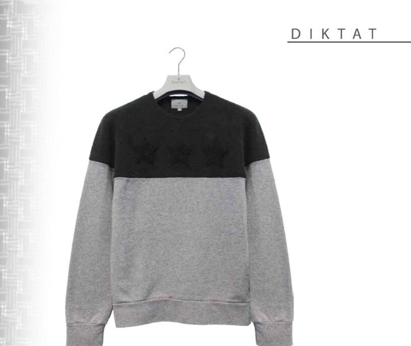 Maglia girocollo in felpa