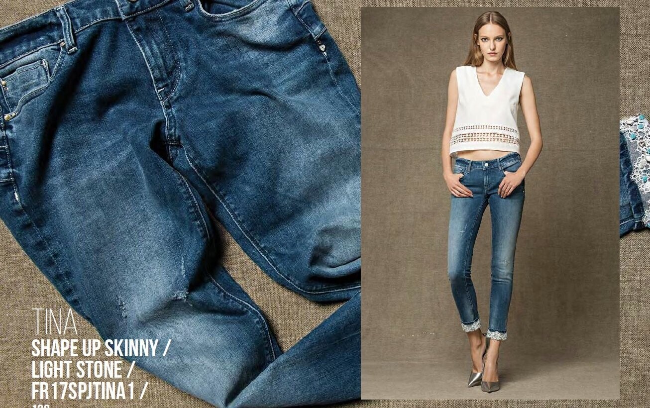 Jeans shape up skinny