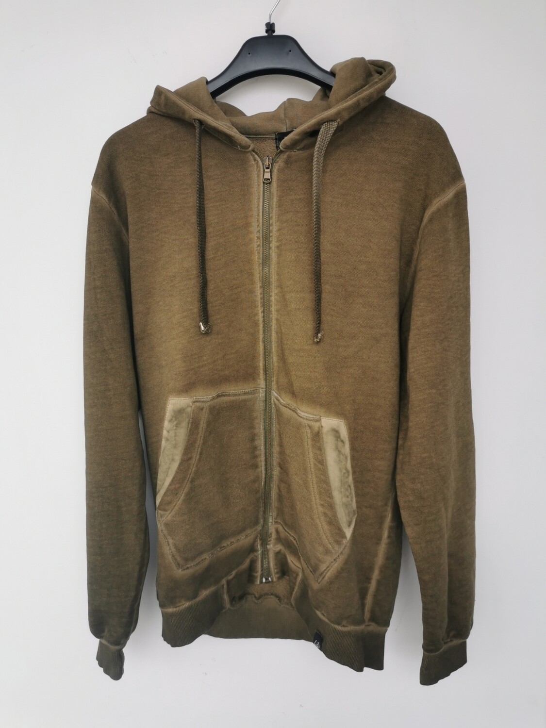 Felpa con zip e cappuccio