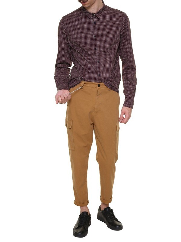 Pantaloni cargo over