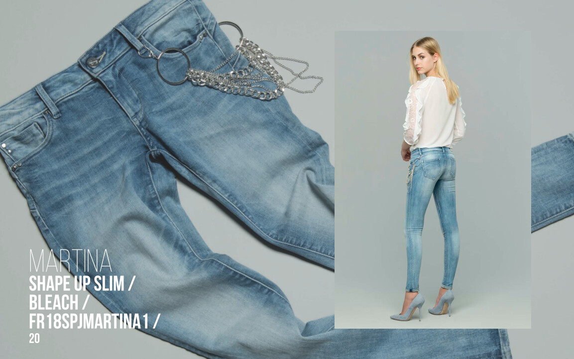 Jeans shape up super slim