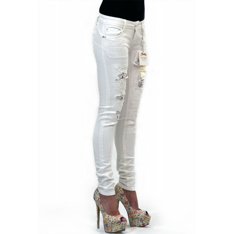 Jeans bianco shape up skinny