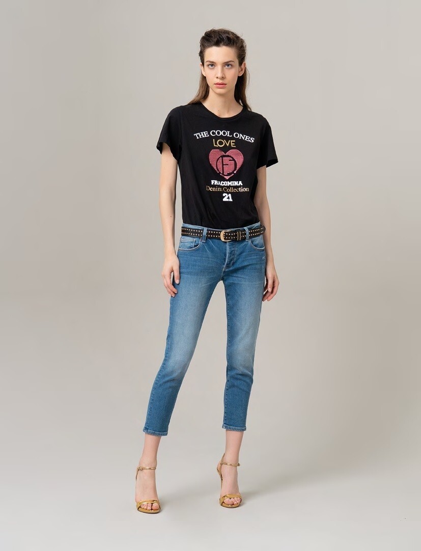 Jeans capri boyfriend CARA