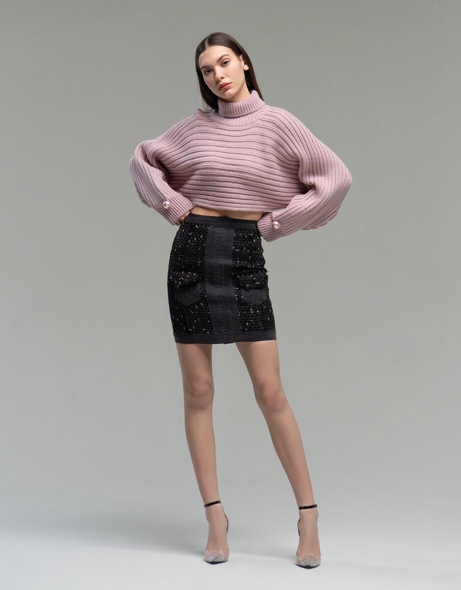 Maglia corta over a coste