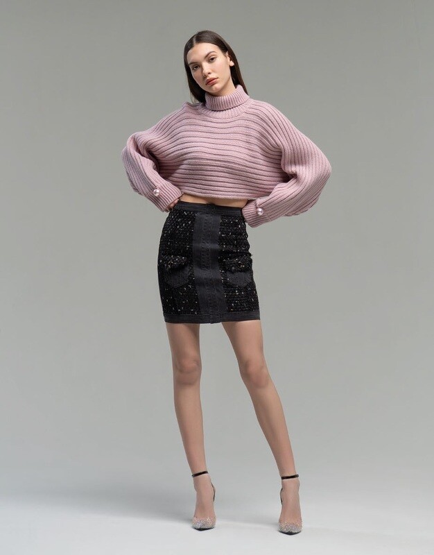 Maglia corta over a coste