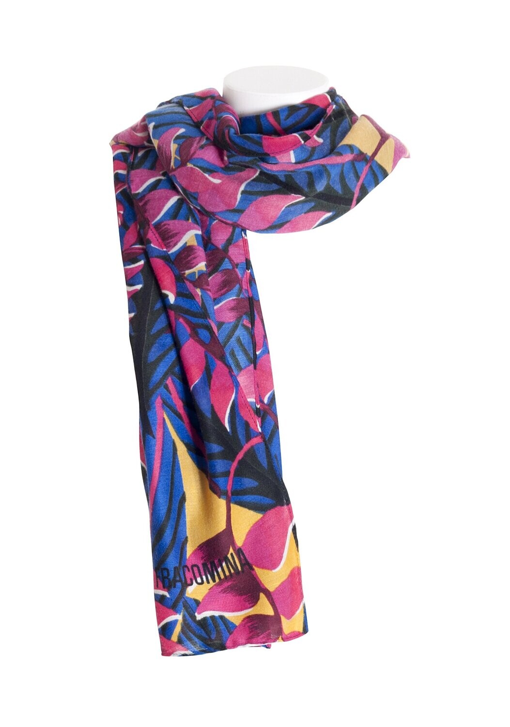 ​Foulard soft con stampa floreale