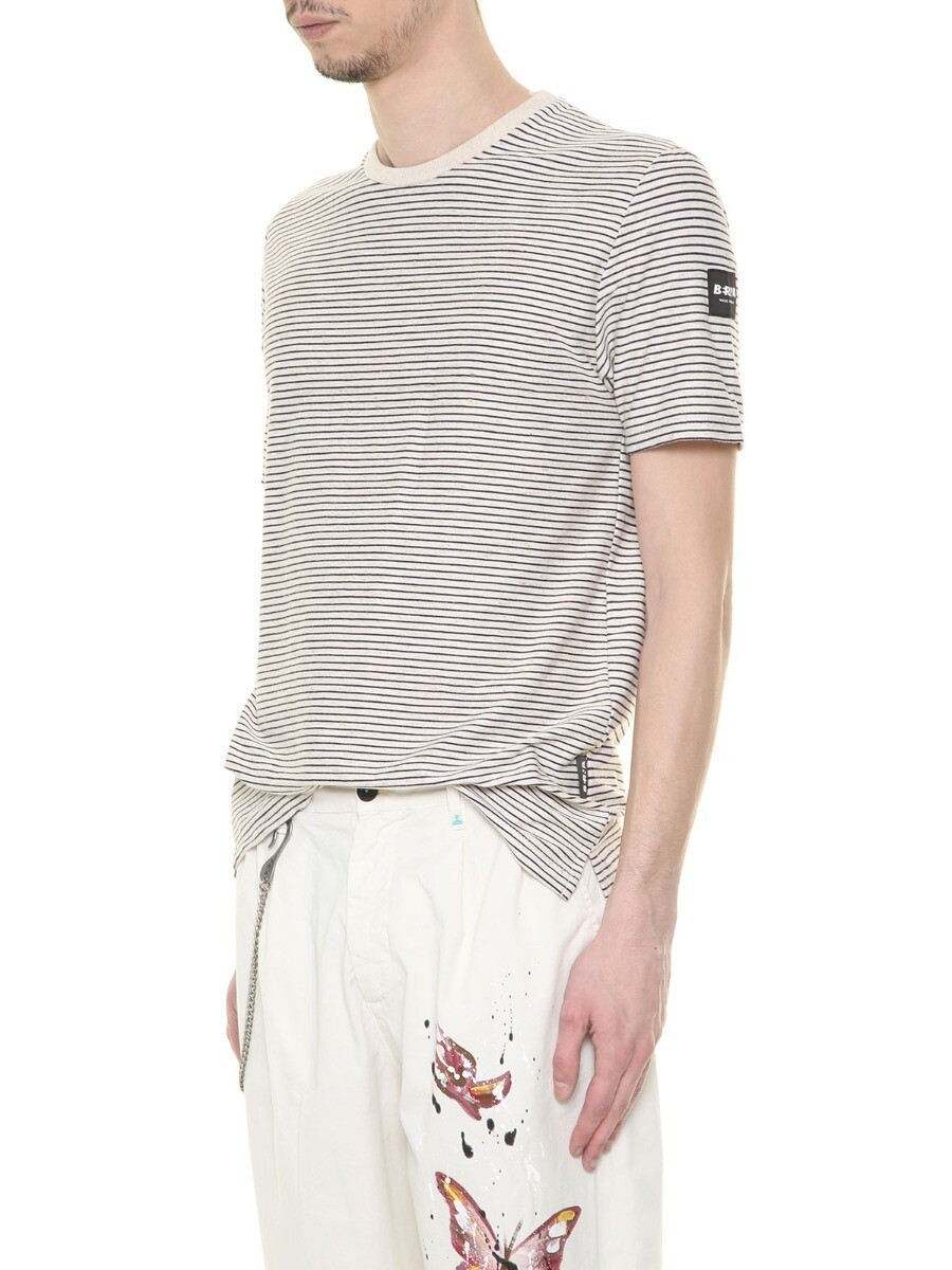 T-shirt in jersey a righe