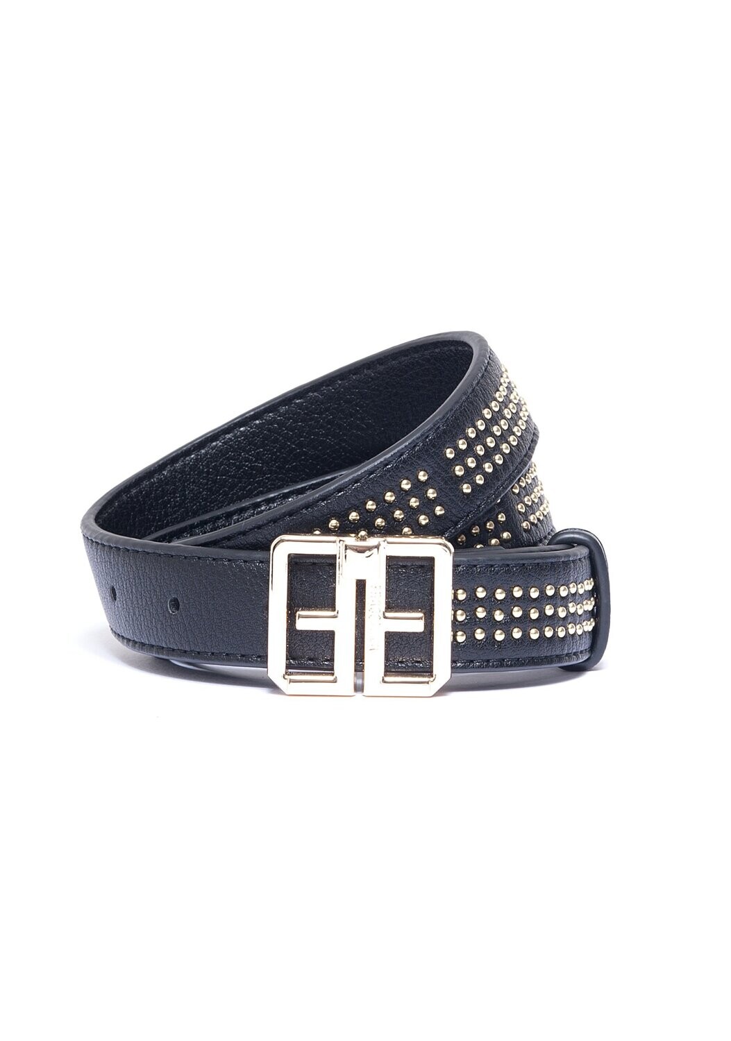 Cintura donna in ecopelle con borchiette