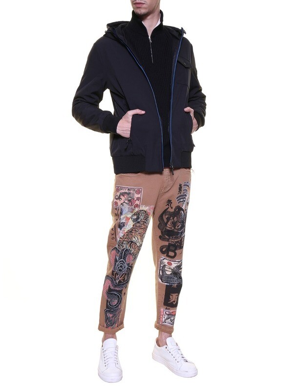 Giubbotto con interno in pile