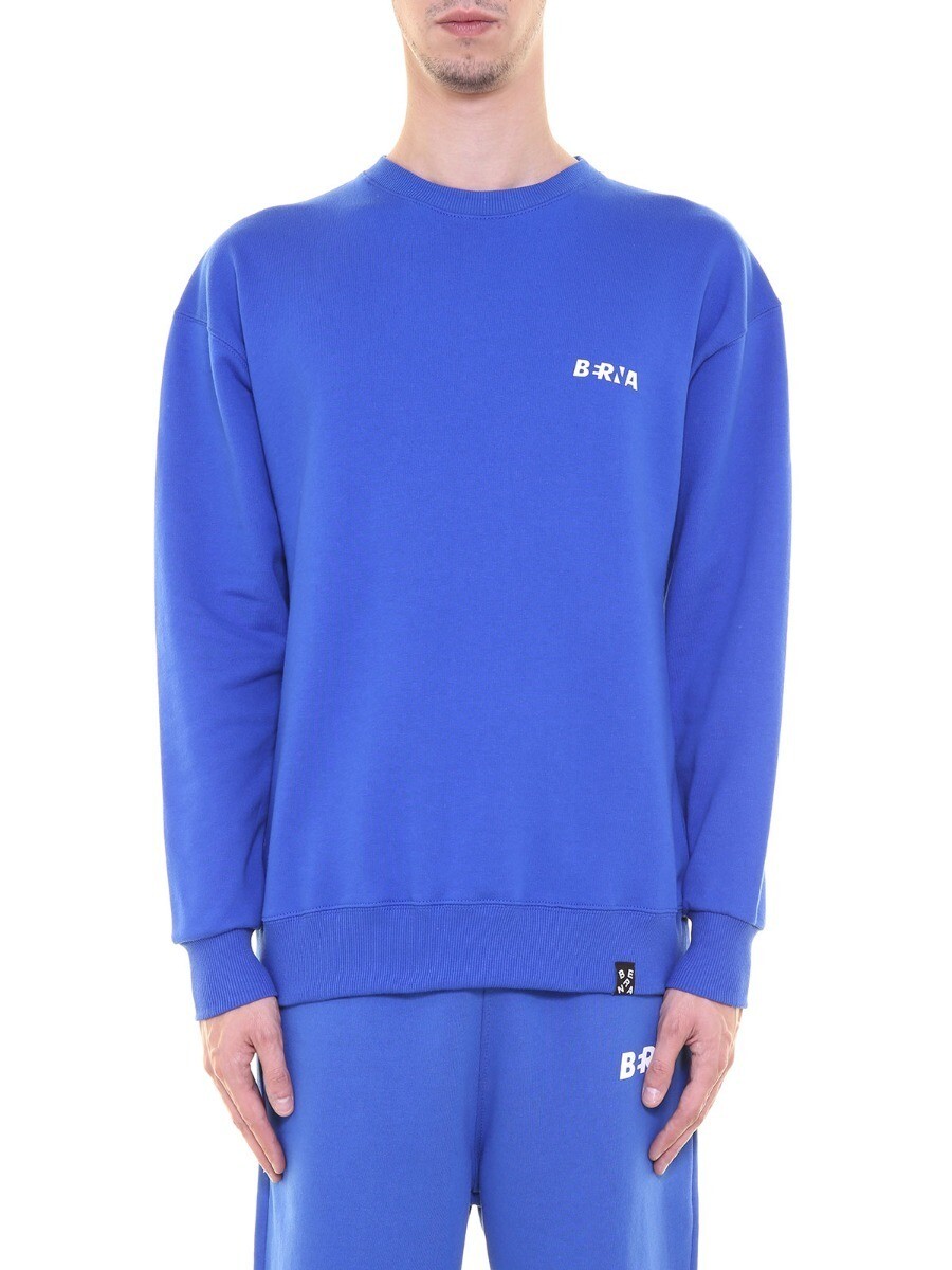 Felpa girocollo con logo