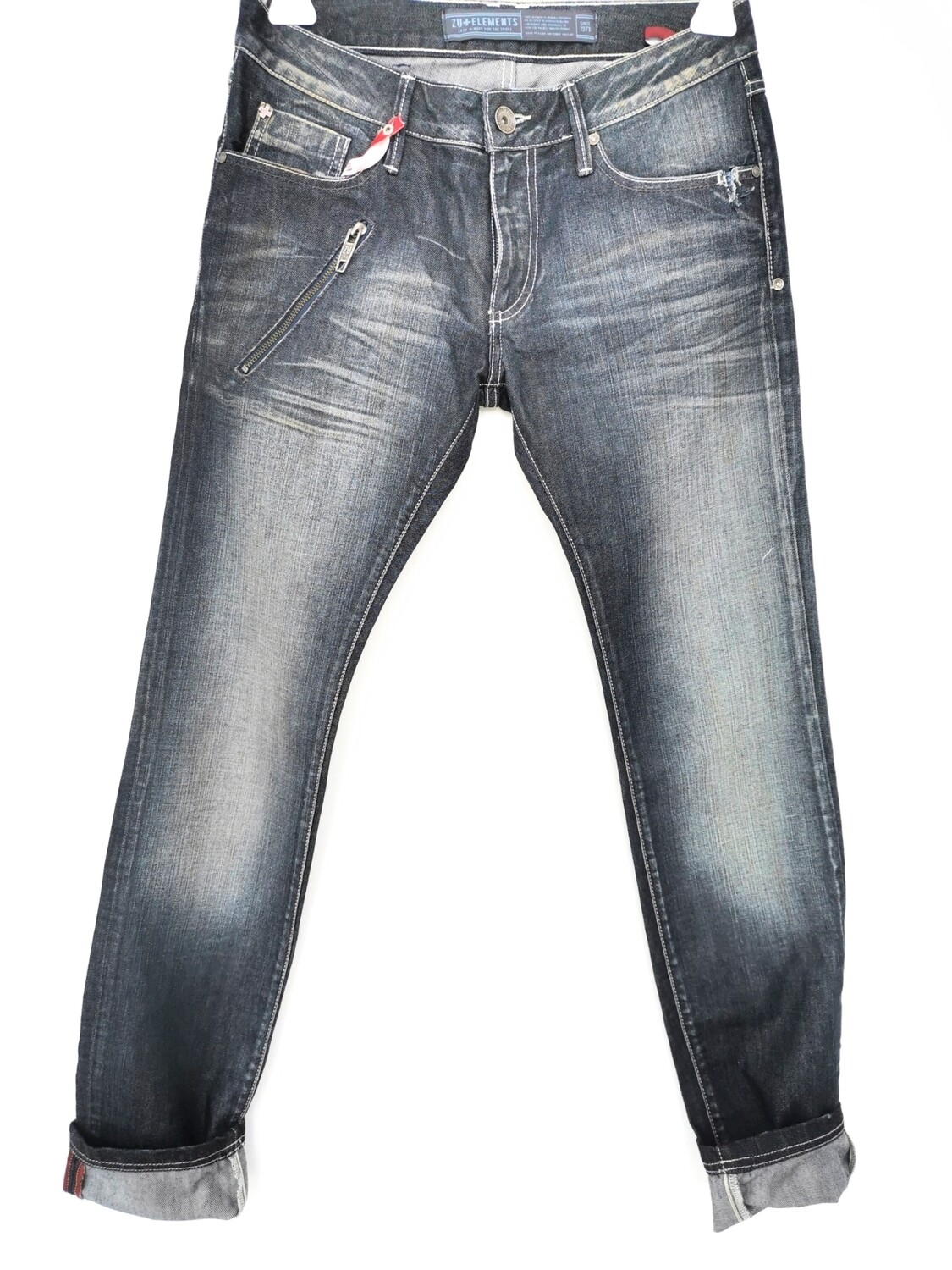 Jeans super slim con lavaggio scuro
