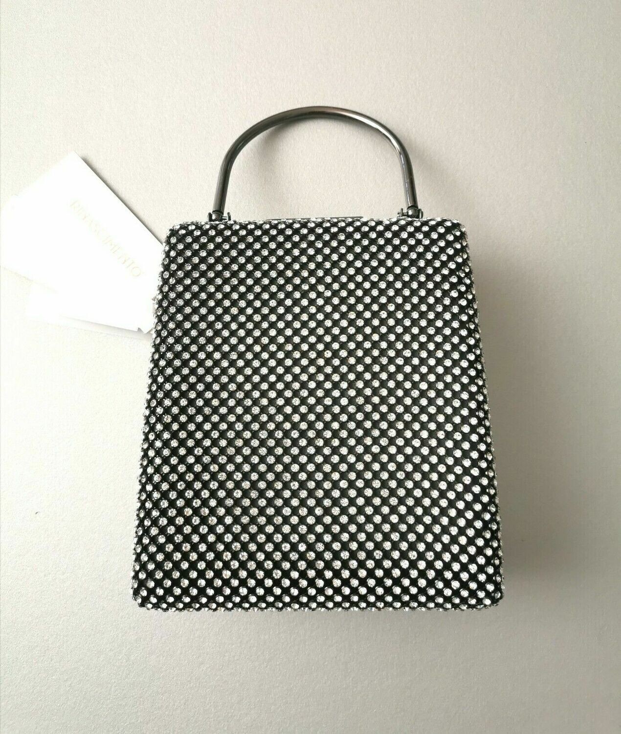 Borsa mini con strass