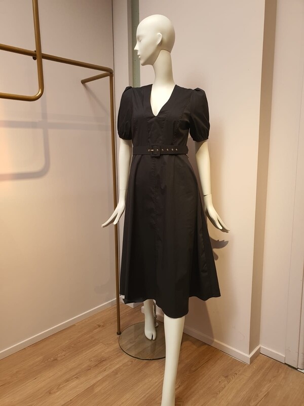 Vestito lungo in fresco cotone