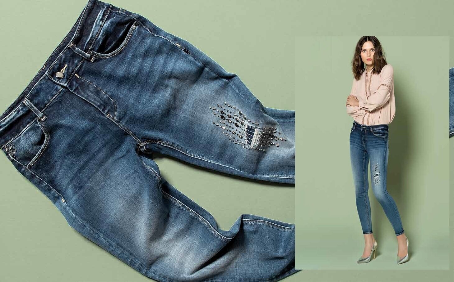 Jeans Fracomina vita alta skinny