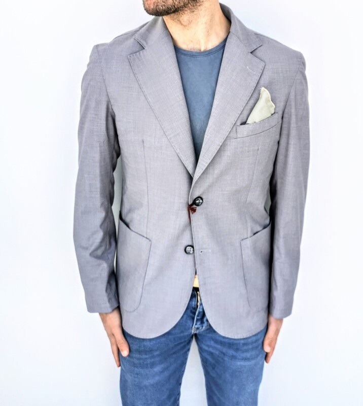 Giacca sartoriale in fresco lana