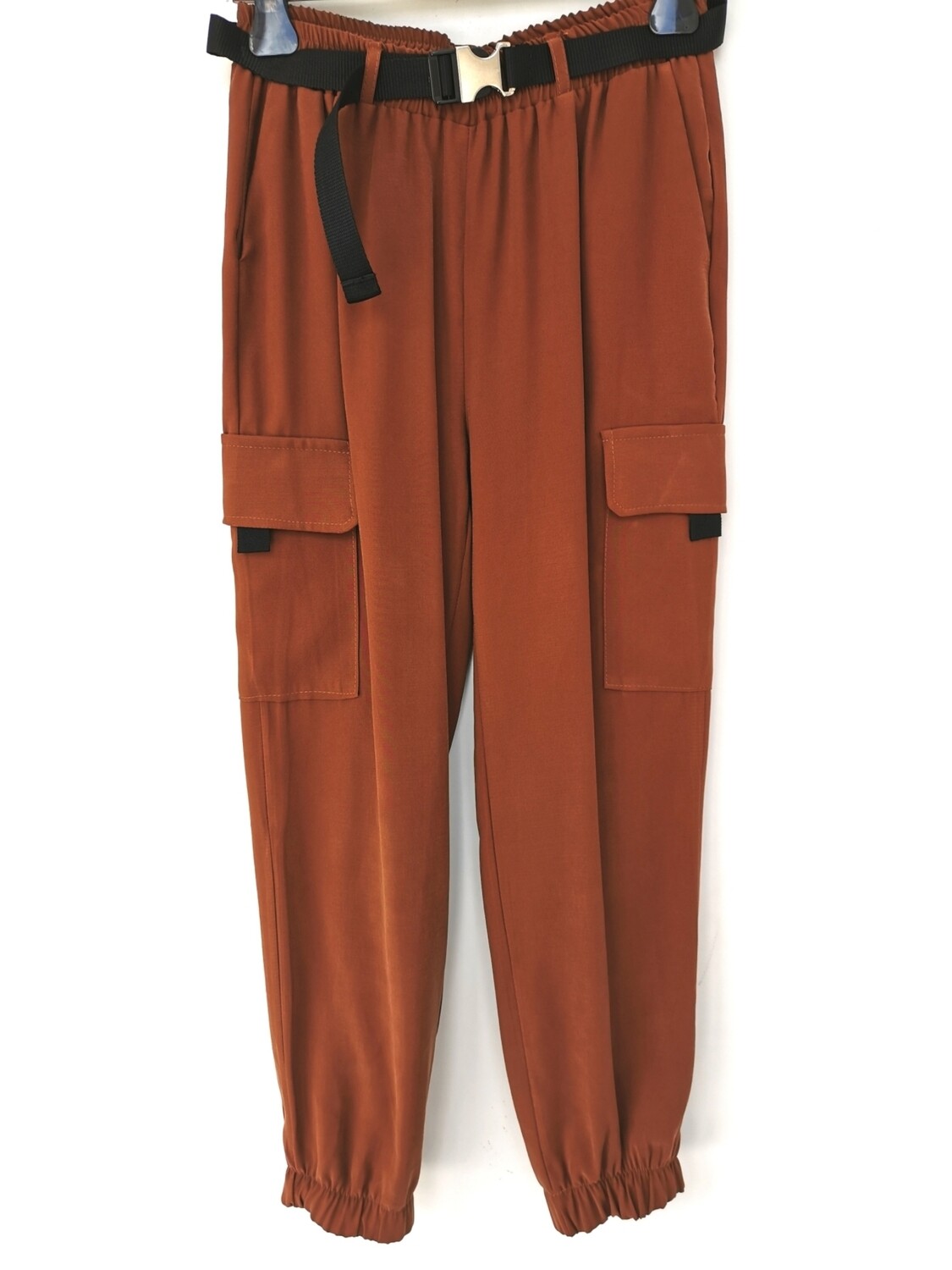 Pantalone donna tasconato