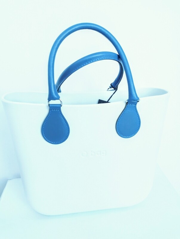 O bag mini latte con manici tubolari