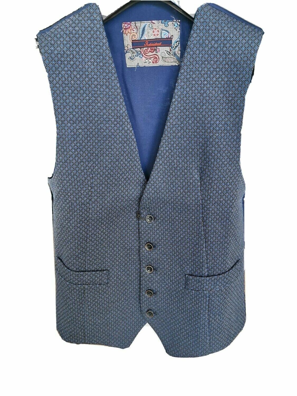 Gilet in tweed