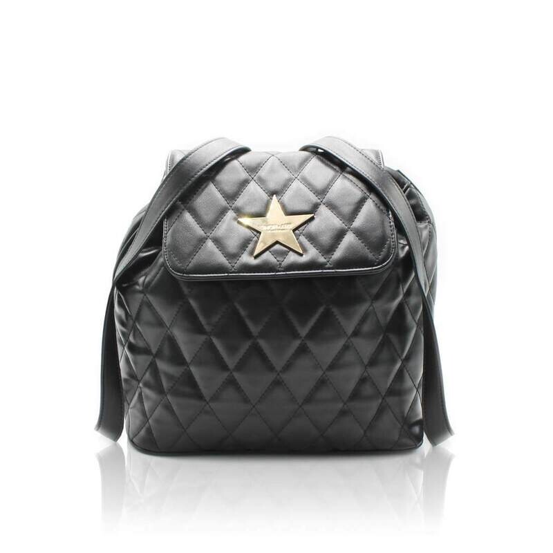 Zaino trapuntato in eco pelle