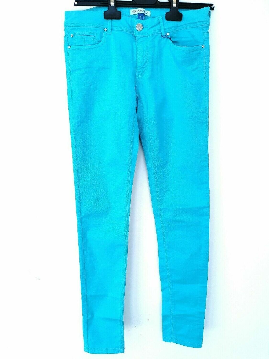 Pantalone skinny in gabardina