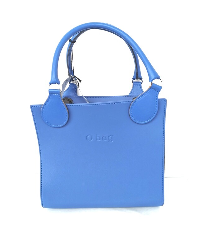 O bag double ecopelle saffiano