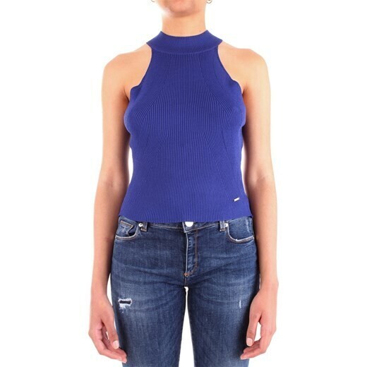 Top corto collo americano