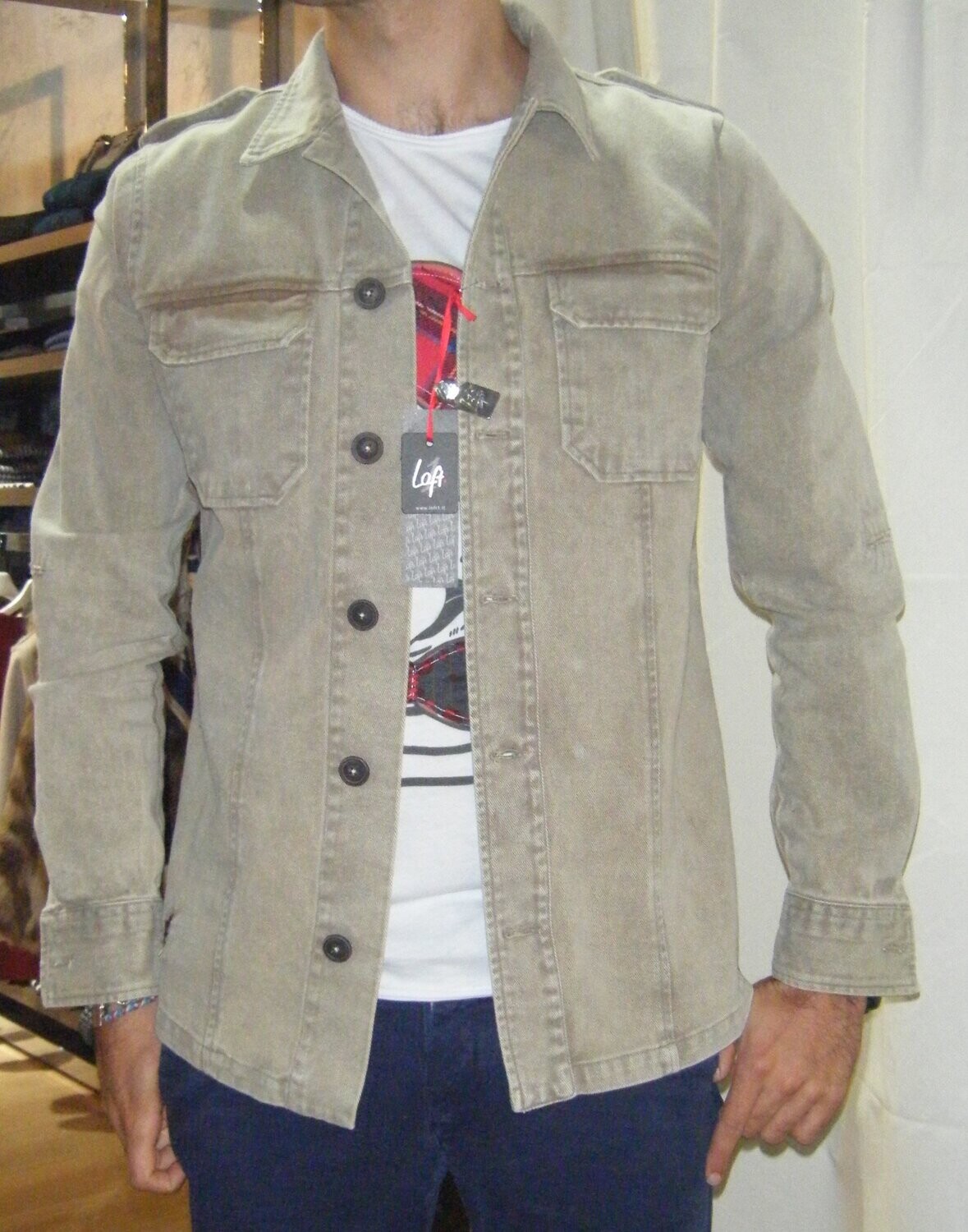 Giacca denim uomo Taglia L