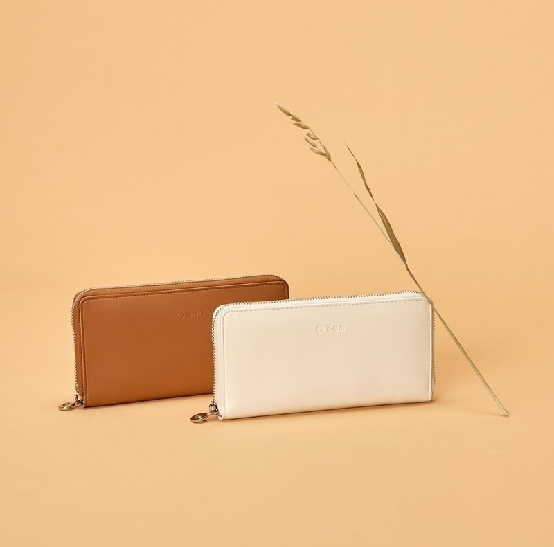 Portafoglio O BAG in tessuto gommato soft