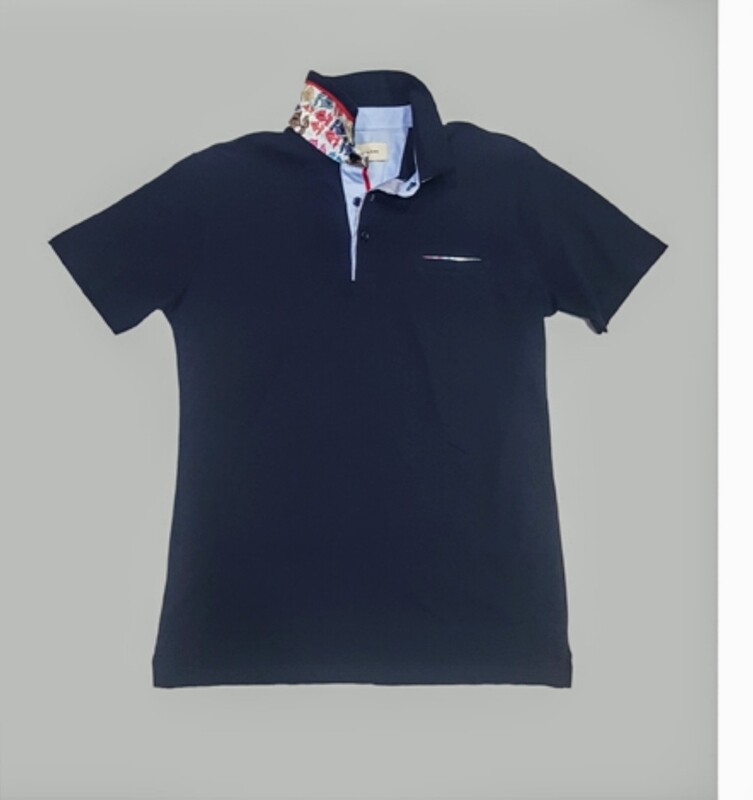 Polo piquet acquarius con taschino