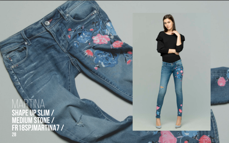 Fracomina jeans shape up slim
