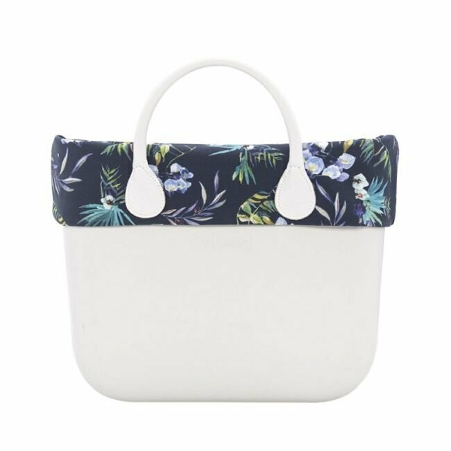 Bordo O BAG tessuto stampa Japan