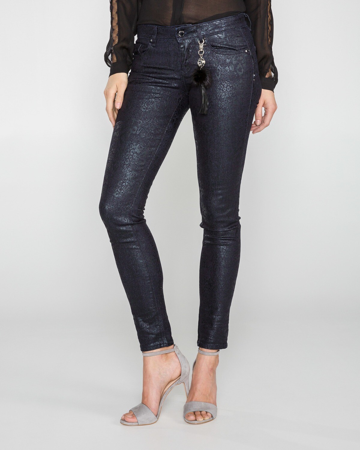 Jeans nero shape up skinny