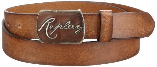 Cinta REPLAY in vera pelle