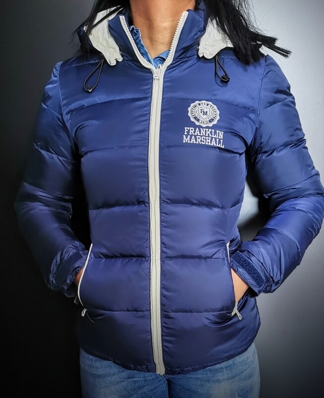 Giubbino in piumino d'oca