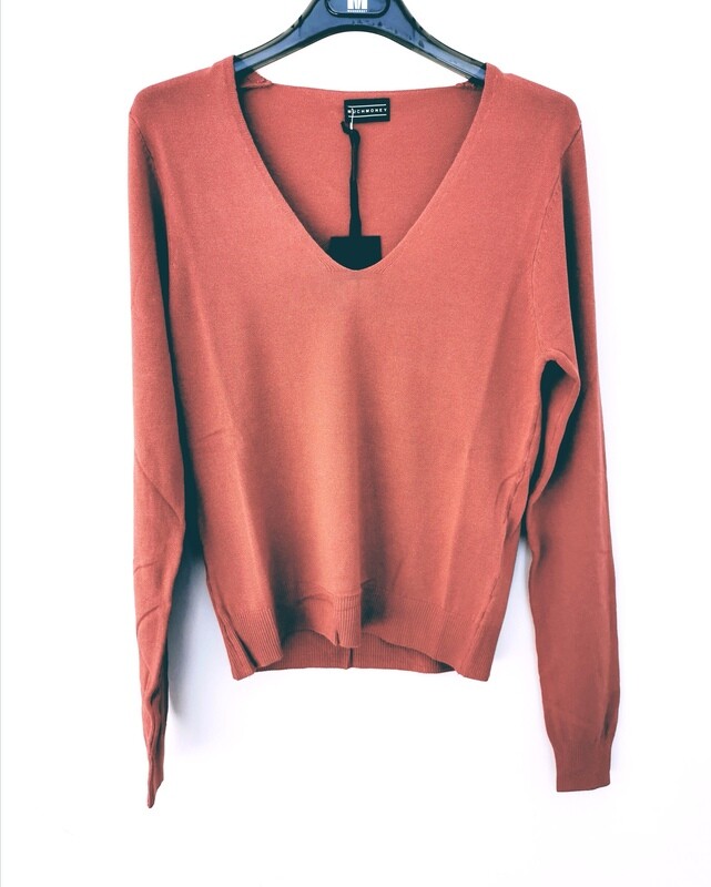 Maglia in filo scollo a V