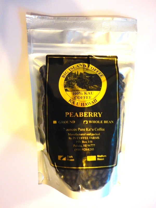 Kau JN Farm Coffee Peaberry (198g)