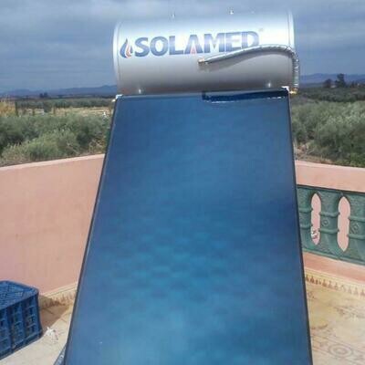 chauffe eau solaire 150L galvaniser