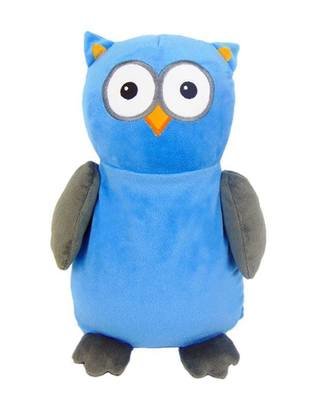 Owl - Grey & Blue