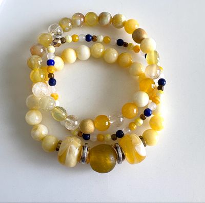Yellow and Blue Stack