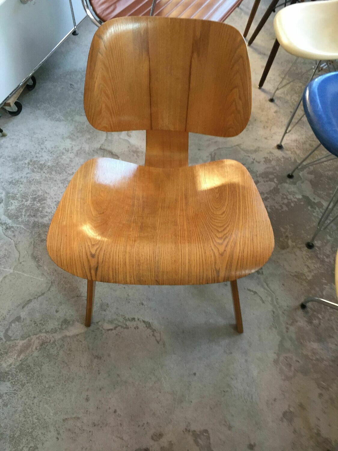 LCW  Loungesessel von Charles & Ray Eames für Herman Miller, 1950er Jahr